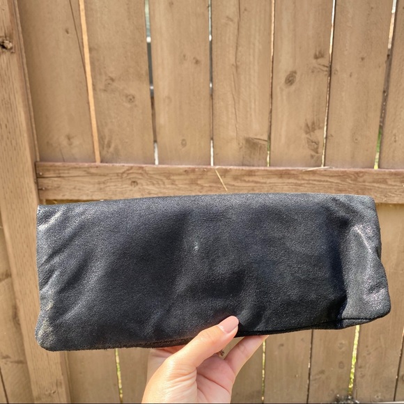 HOBO Leather asymmetrical envelope folded clutch - Picture 4 of 8